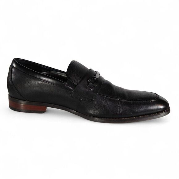 Stacy Adams Kaylor Leather Bit Slip-on Loafers‎ Men\'s 12M Black 25572-001 main image 9